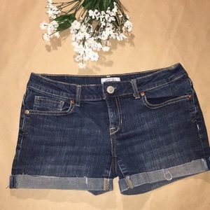 Aero denim shorts